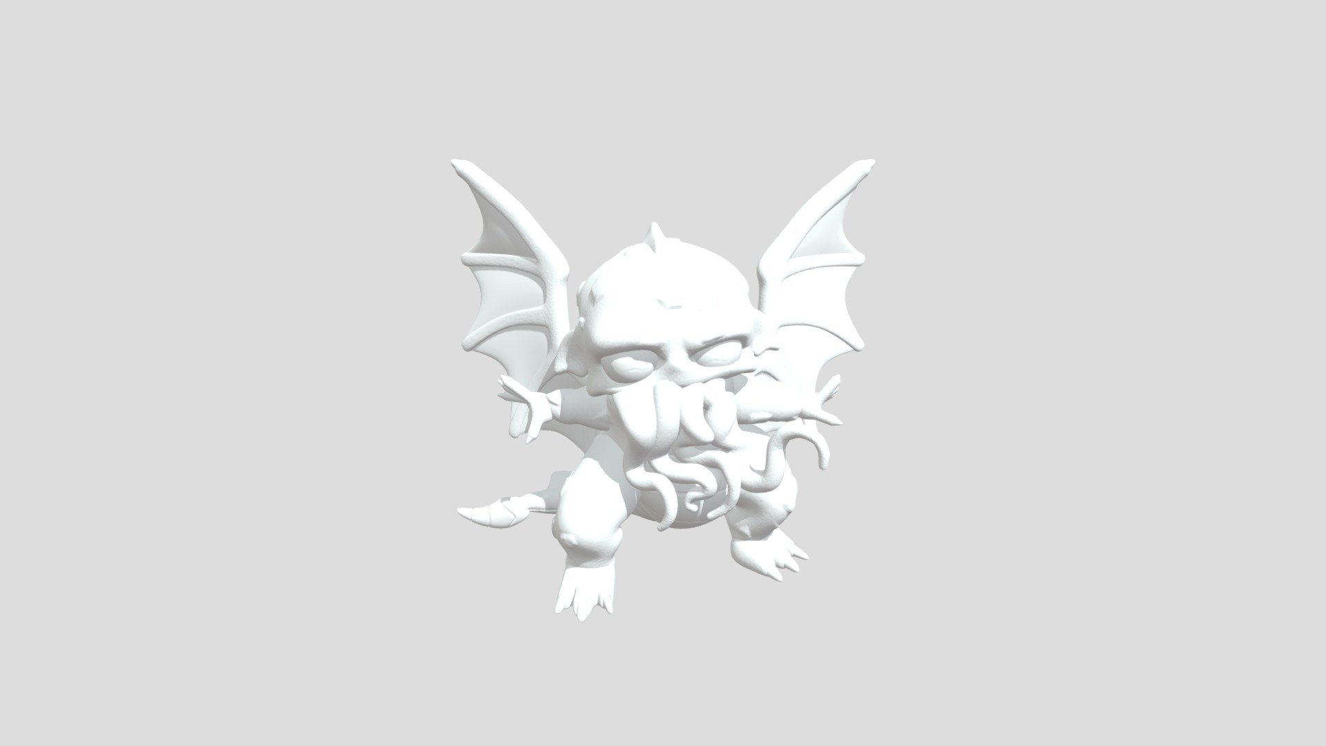 Baby Cthulhu, version 2 - Download Free 3D model by np-dev [330568c ...