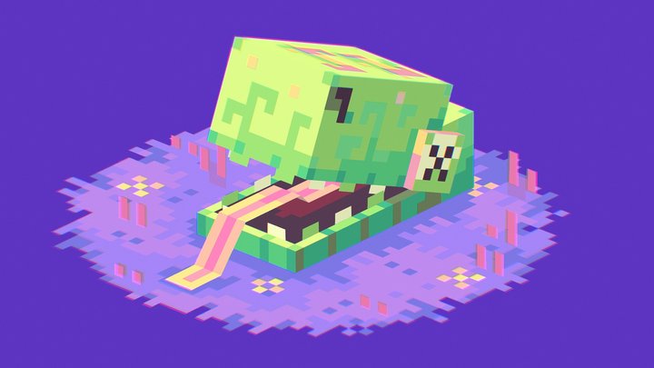 Dead Monster 3D Model