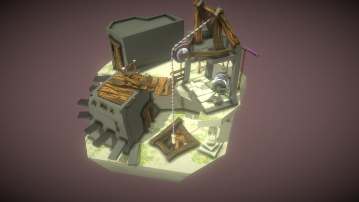 DAE Village | Egyptian Black Smith 3D Model