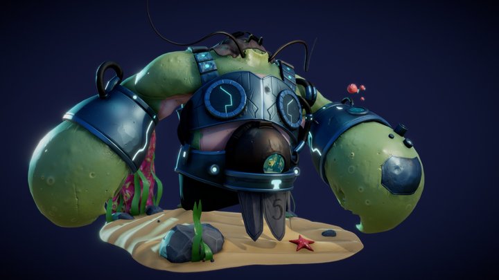 Gradis - Beneath the Waves 3D Model