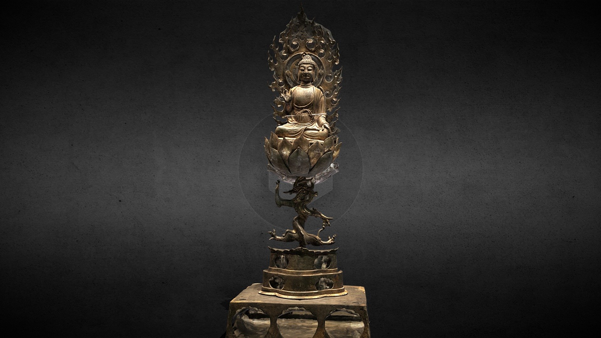 3D Sakyamuni Buddha Statue 1652 main image 1