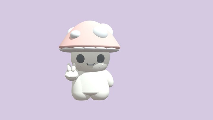 Mushroom Boi 3D Model