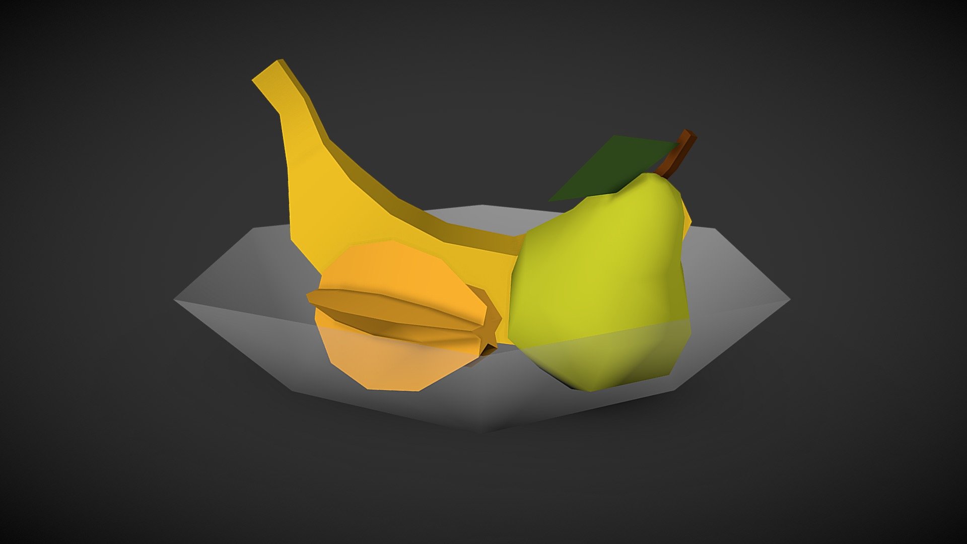 Bowl of Fruit: Household Props 25