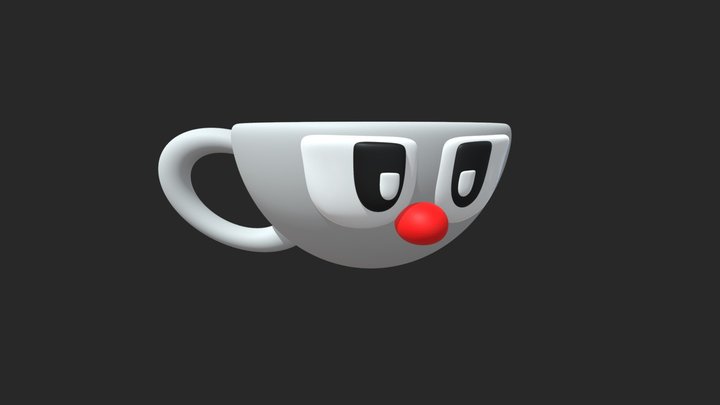 Cuphead 3D Model