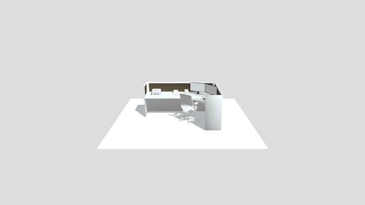 Ban Lam Viec Xmc 3D Model