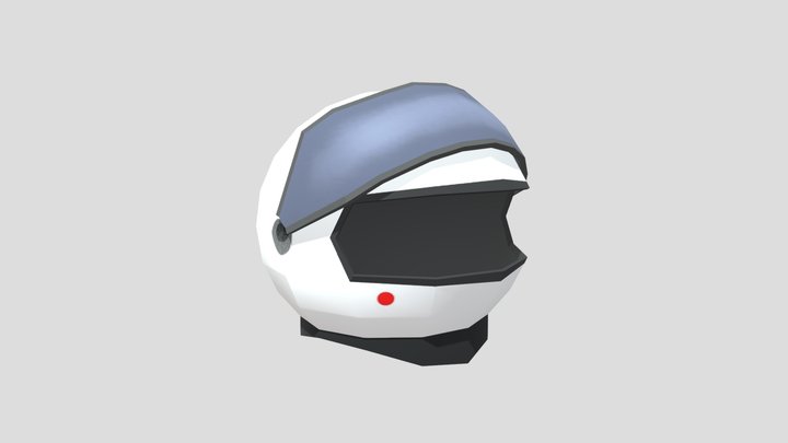 Astro Helmet 3D Model