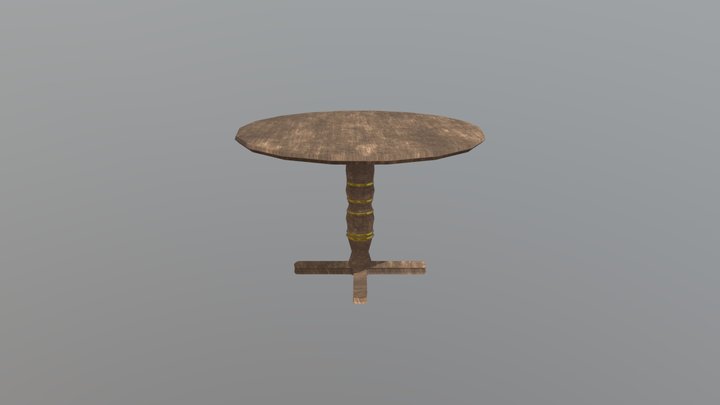 Mesa Vikinga 3D Model