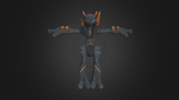 Mega Shadow Mewtwo : Sell 3D Model