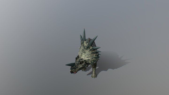 styracosaurus 3D Model