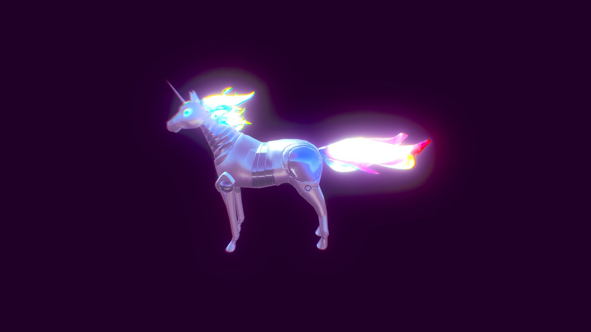 Robot Unicorn Attack - 3D model by Blow Agencia (@blow.agencia ...