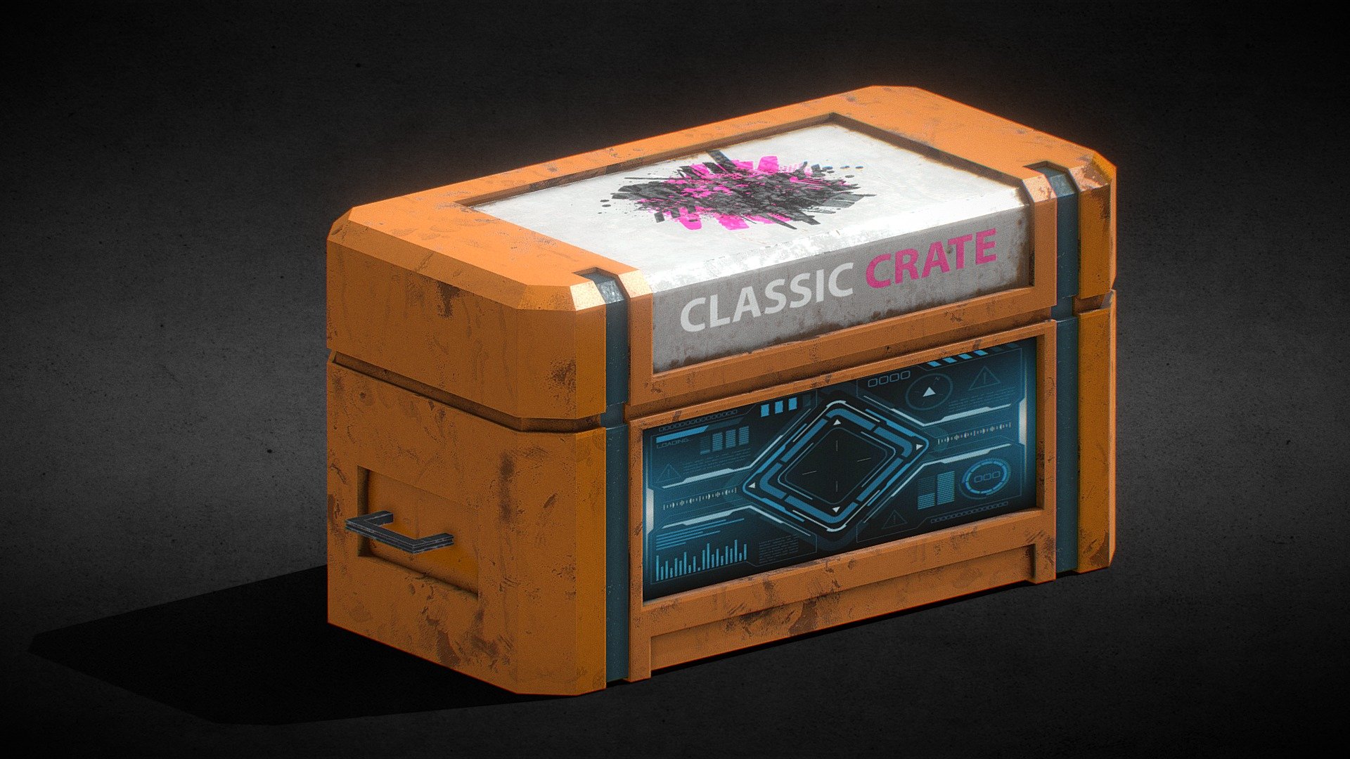 SCI-FI CRATE FREE DOWNLOAD - Download Free 3D model by YASH PARMAR ...