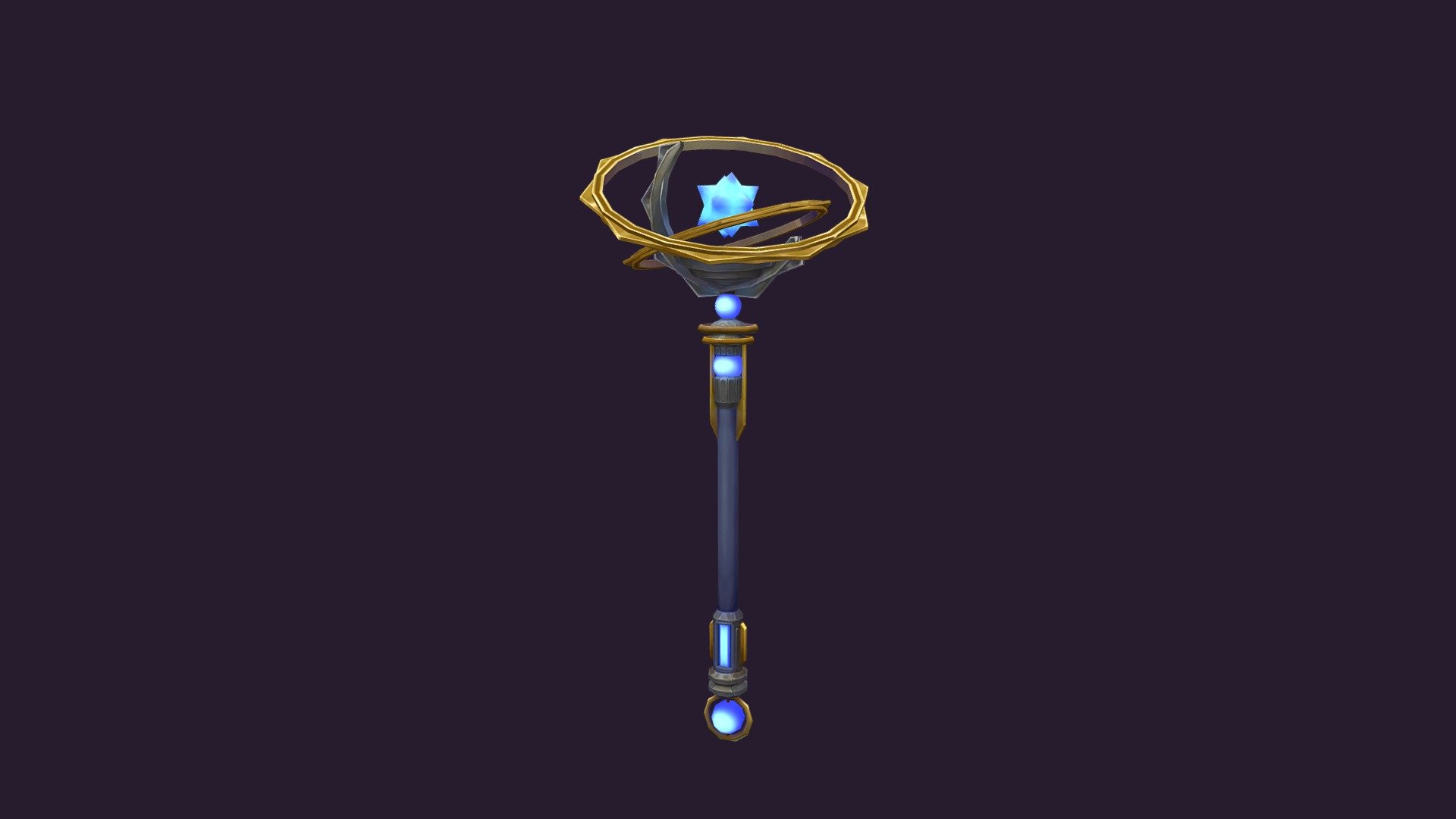 Astrologer's Staff - 3D model by tsalkind [330fade] - Sketchfab