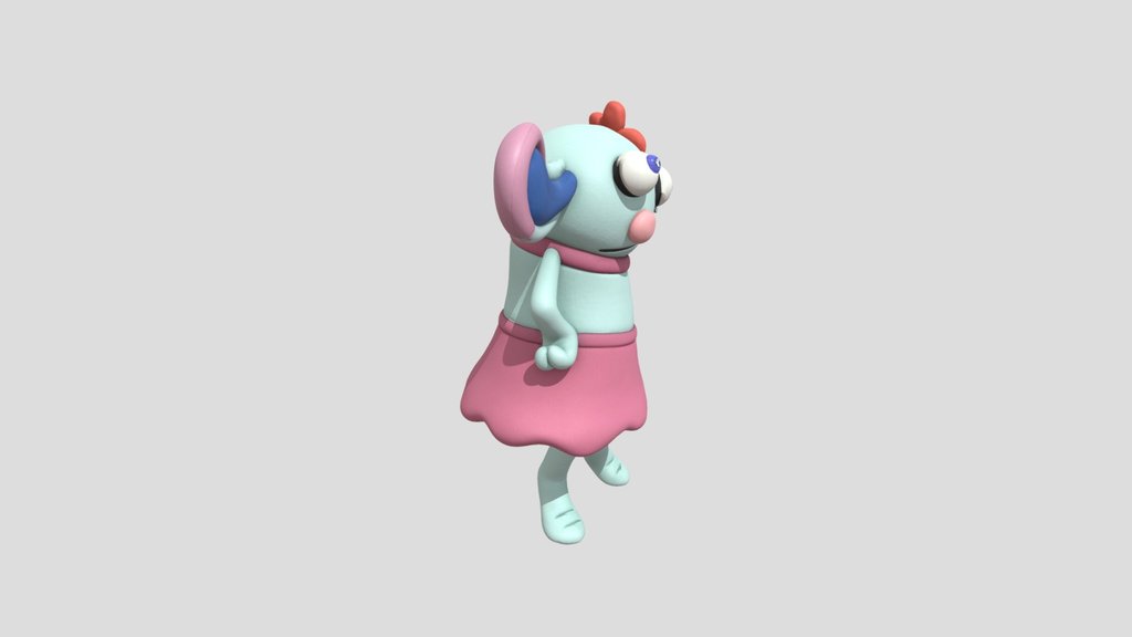Rattie Fanmade TADC Character