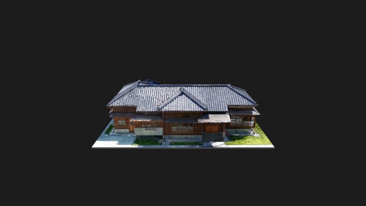 臺東北町日式建築[四維路一段689號] 3D Model