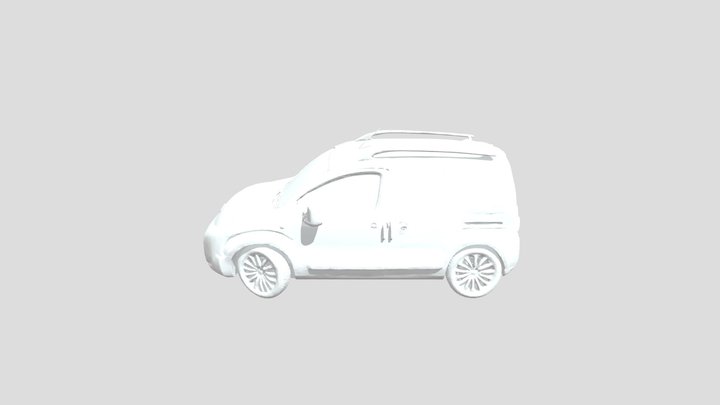 Fiat Qubo 3D Model