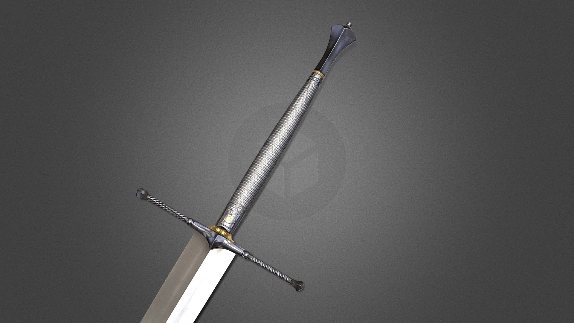 “The Quint” Longsword Lowpoly - Download Free 3D model by leeeck ...