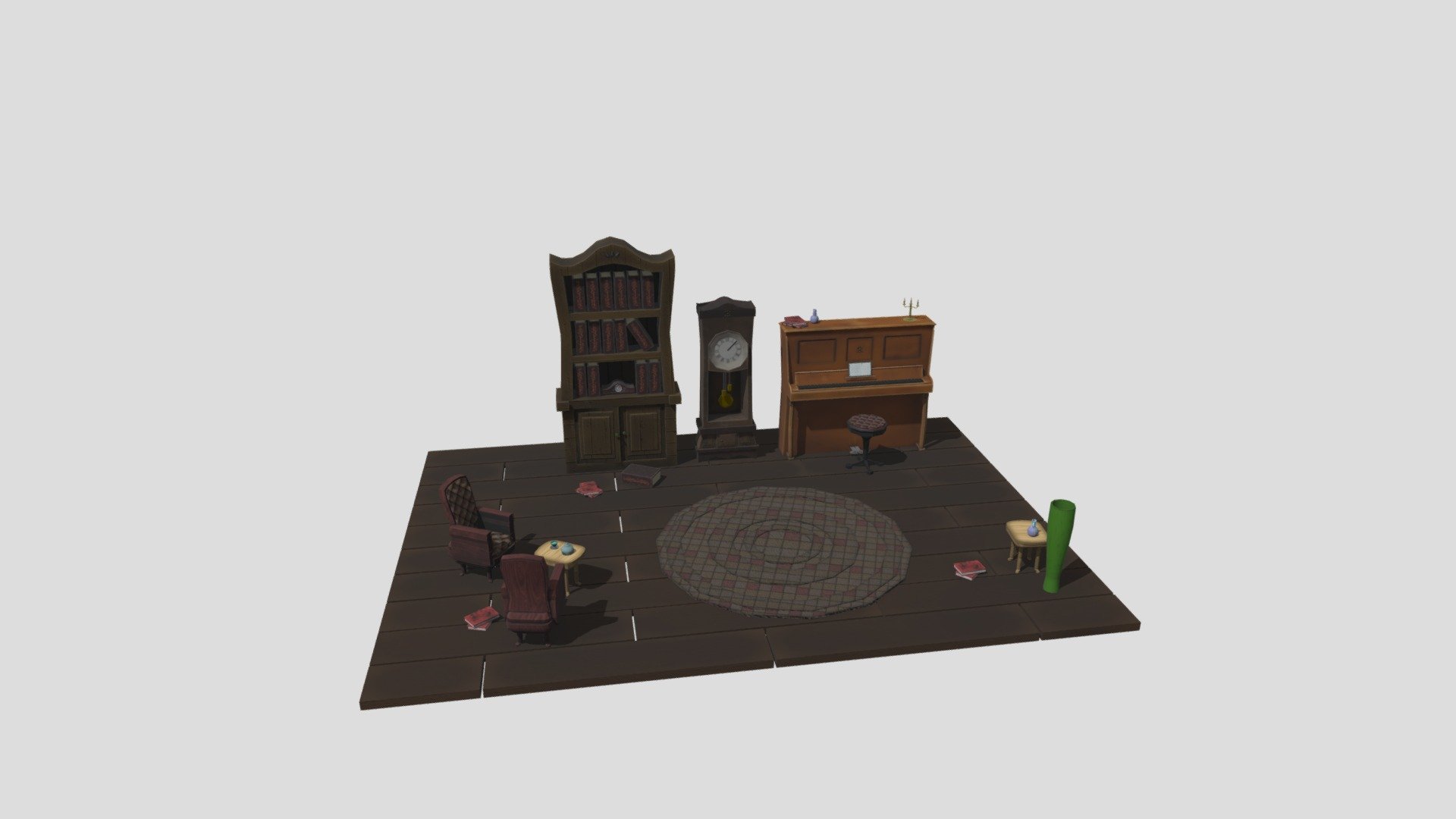 Model 3D - Habitacion