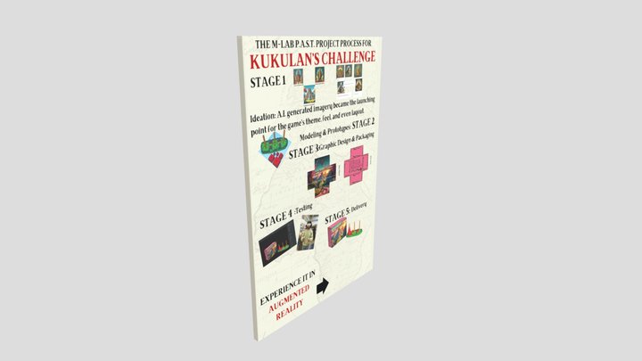 Kukuklans Challenge Poster 3D Model
