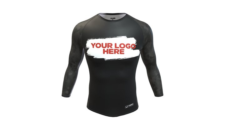 Rashguard Promo for India 3D Model