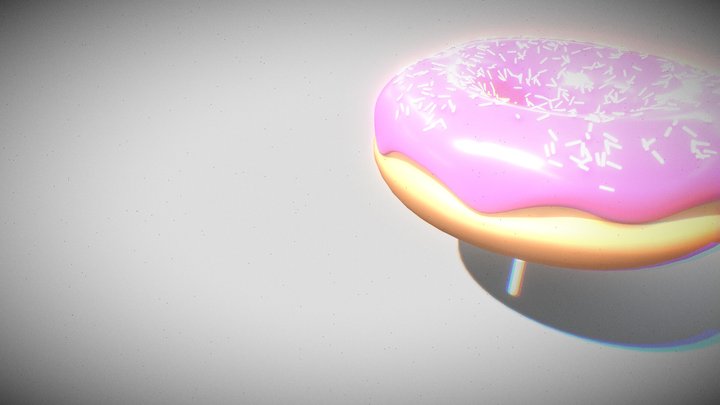 Donut 3D Model