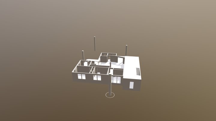 House Simple 3D Model