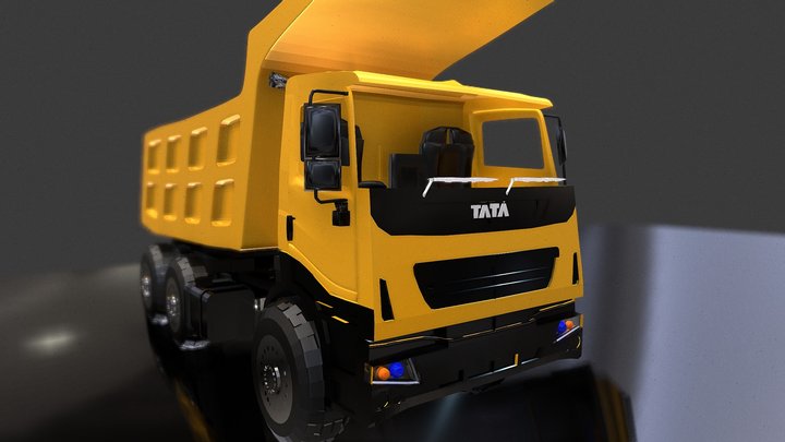 Tata Prima - Truck 3D Model 3D Model