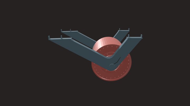 Dambusters Bomb 3D Model