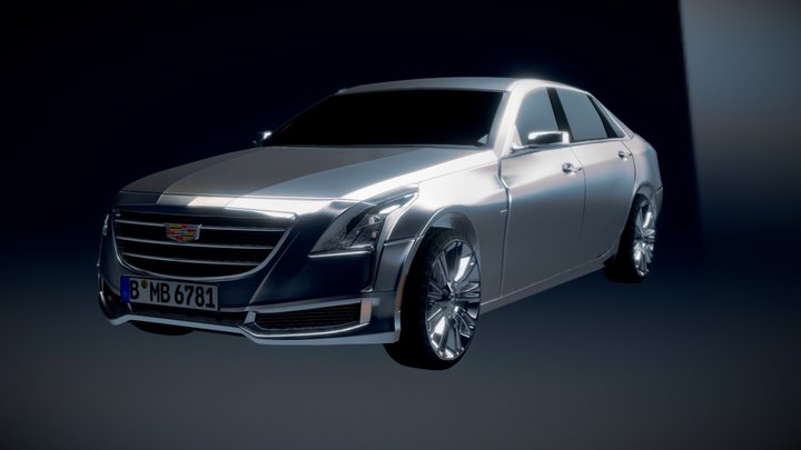 Cadillac CT6 3D Model