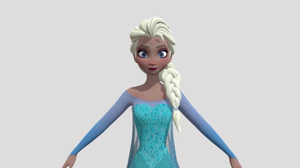 Gltf_elsa_kh3_with_rig