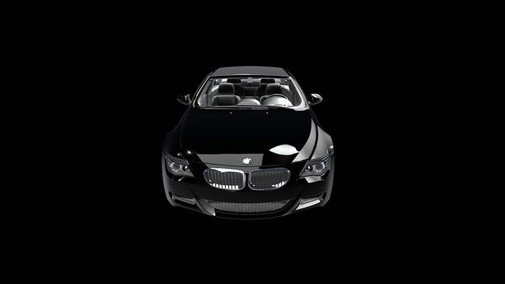 BMW e63 m6 2010 rework (sort of) 3D Model