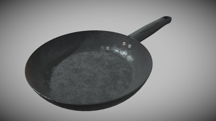 Vermicular Frying Pan 24cm with Lid - 3D model by afterwork-grocery  [59da5a1] - Sketchfab