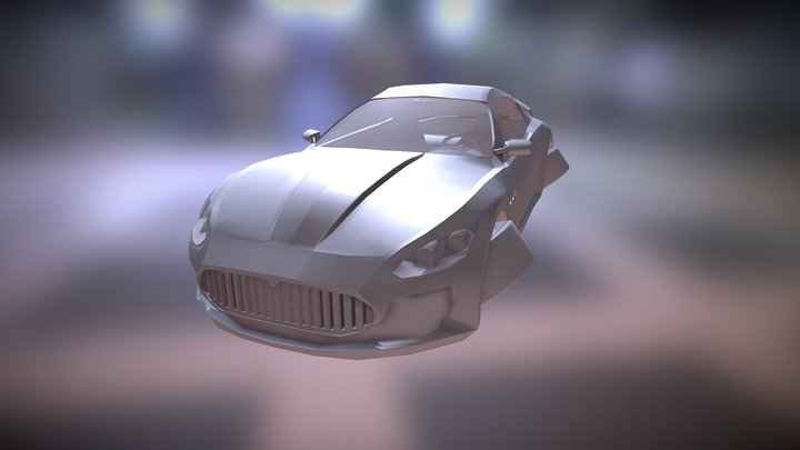 Adapted Maserati 3D Modeling 3D Model