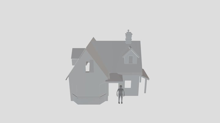 Grandma's House - House model 3D Model