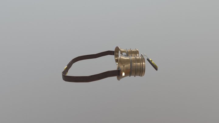 SteamPunk Glasses 3D Model