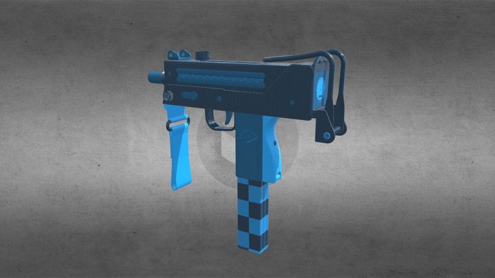 A-Train (Mac-10) 3D Model