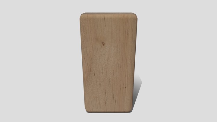 A6-Unit Block Cuboid 3D Model