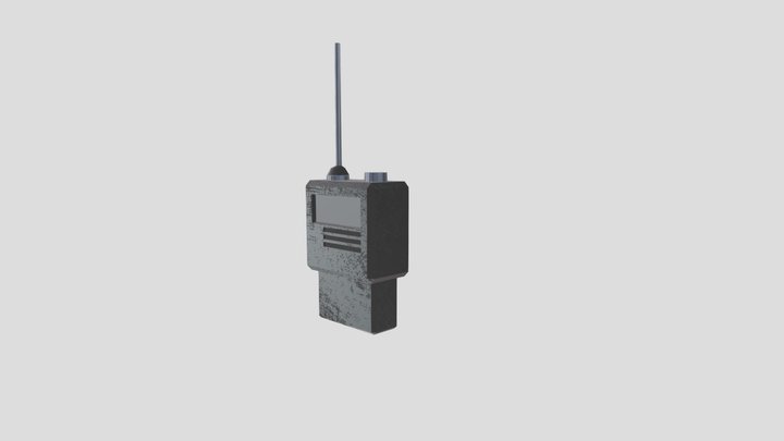 walkie-talkie 3D Model