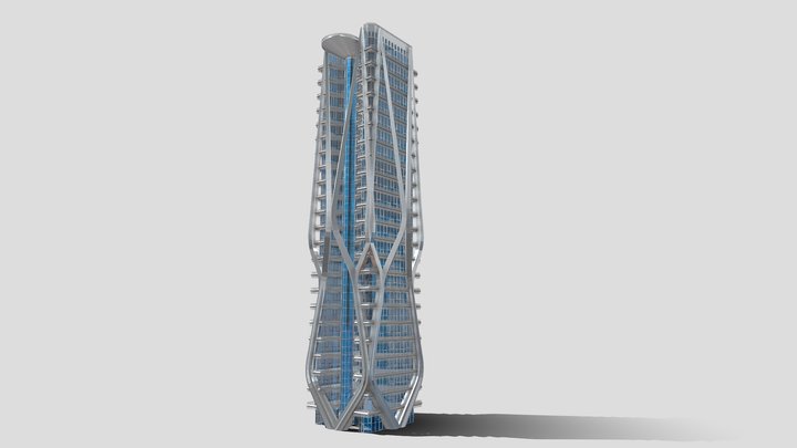 Skyscraper_ZAH1 3D Model