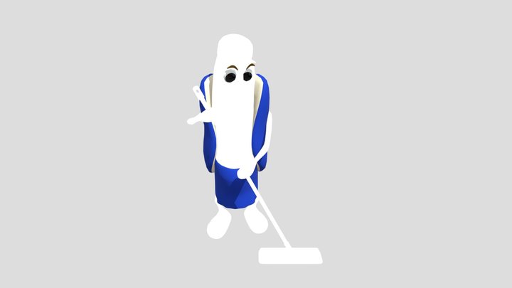 Snack Character The Cleaner