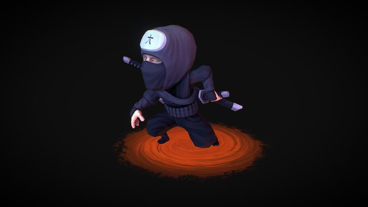 SD Ninja 3D Model