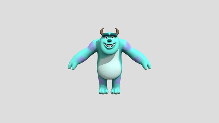 Sully monster inc 3D Model