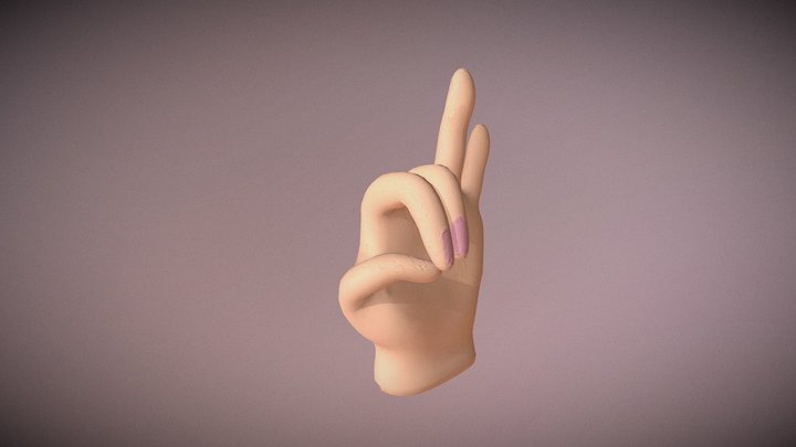 Hand - Animation Study 3D Model