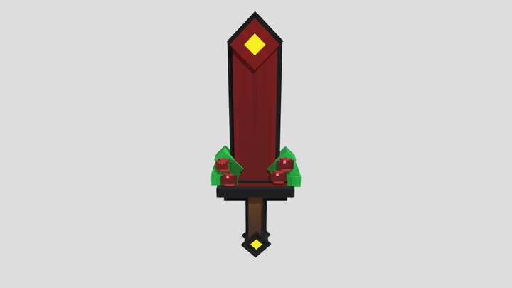 Santa's Blade from LixnotLux's Video 3D Model