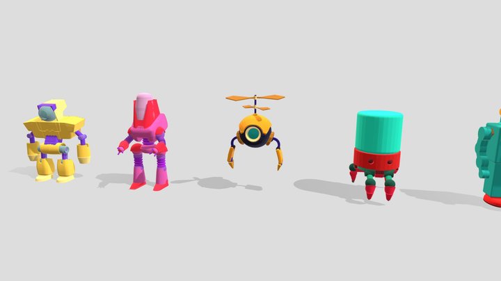 XYZ HW Color 3D Model