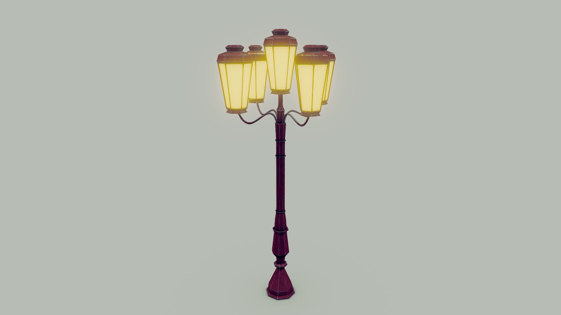Street Light 02 — Sketchfab embed 3D viewer
