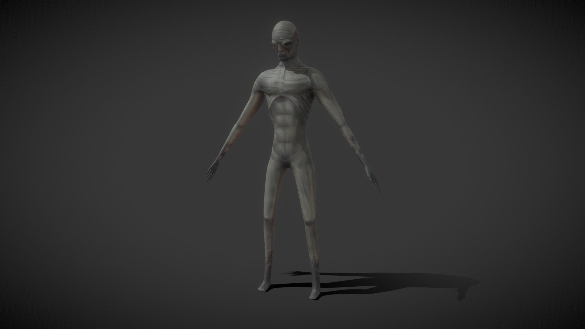 Gray alien - 3D model by VTR12 [33209f2] - Sketchfab