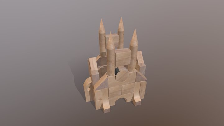 WK 7B Castle 3D Model
