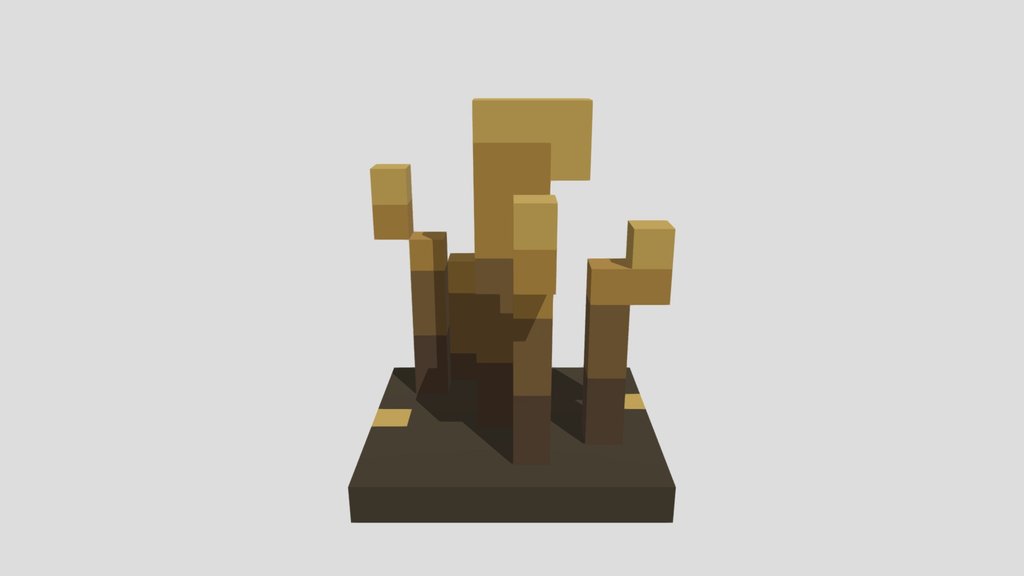 Dry Savanna Grass - Voxel 32x32