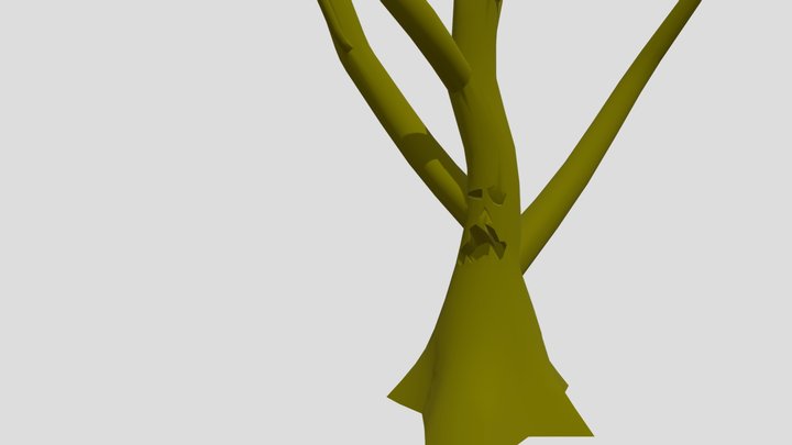 Carved tree 3D Model