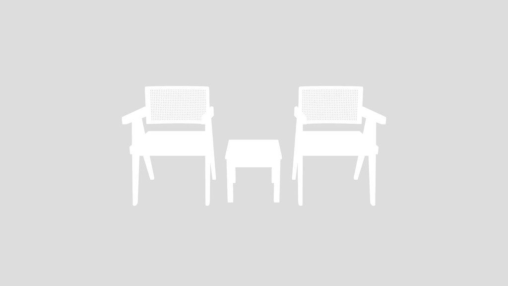 Rattan Lounge Chair Set